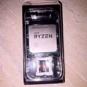 AMD Ryzen 7 5800XT Processor - Silver and Black